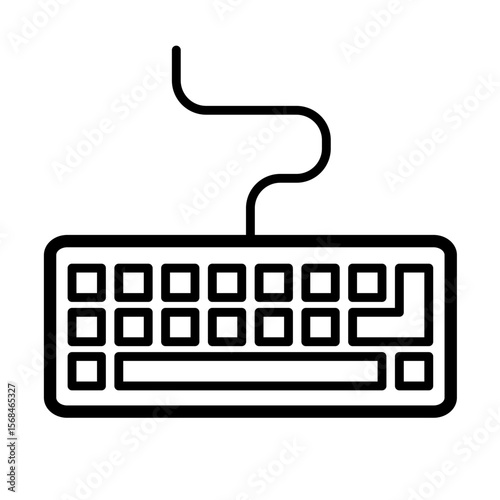 keyboard – vector icon