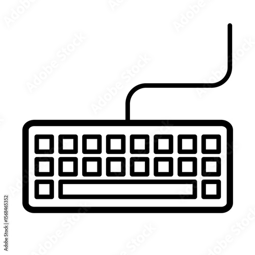 keyboard – vector icon