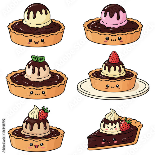 Treacle Tart vector. Treacle Tart  Vector bundle.  Treacle Tart vector, illustration, lineart