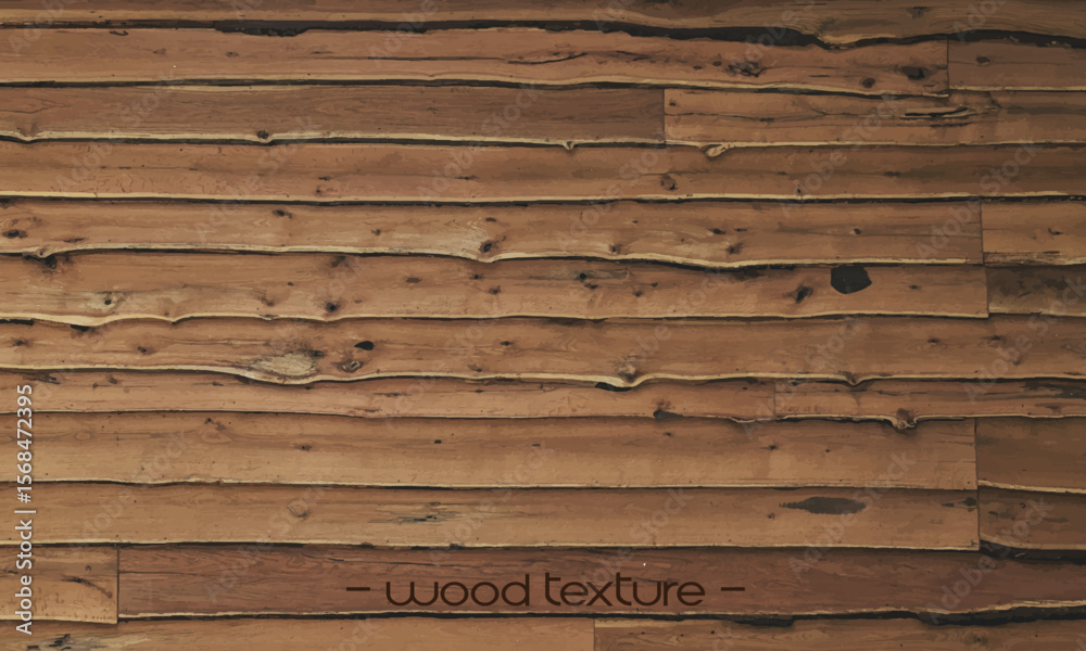 Vintage timber vector background for retro themed layouts