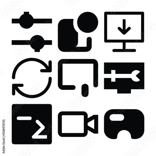 Software Development Icon Set