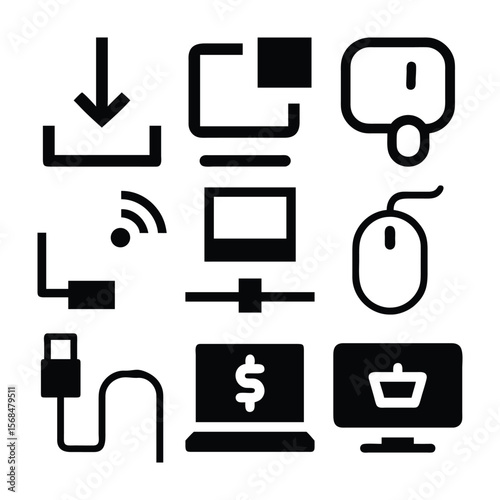 Computer Icons Download, Network, Mouse