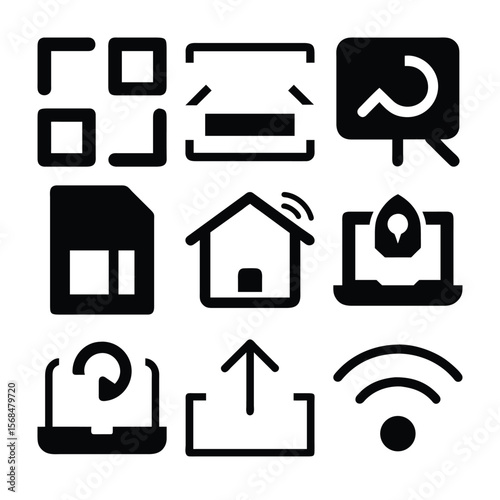 Essential Technology Icons Set