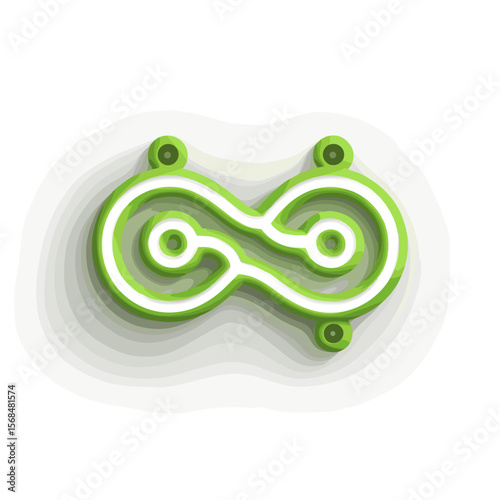 Loop structure implies scalability and integration.


