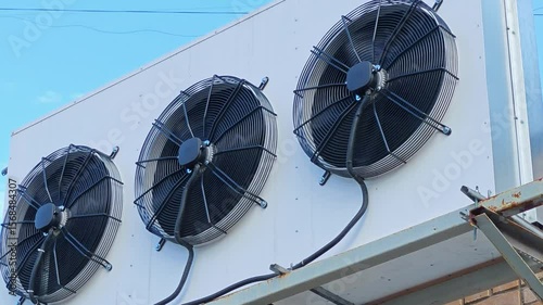 Outdoor unit split system 3 outdoor units