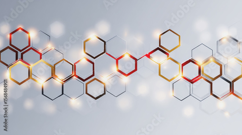 Abstract technology white background. Earth network with glowing nodes and net lines business connection of lines from nodes It is connected to endless nodes and represents the innovation of communica