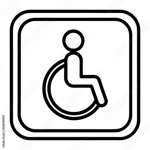 International symbol of access accessibility wheelchair