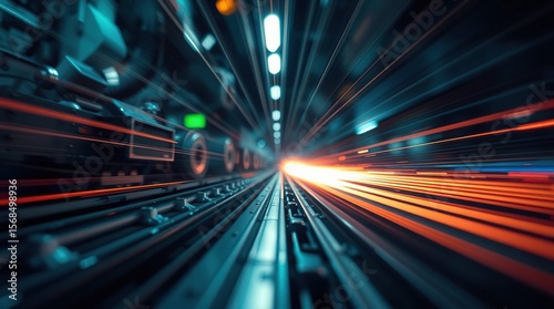 Motion blur captures robotic automation