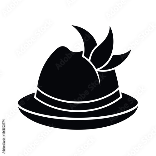 Beer Stein Silhouette Drinkware Illustration