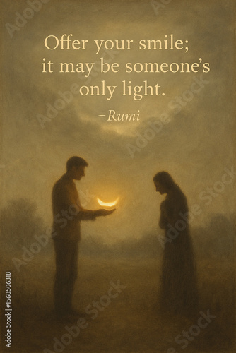 A smile is the silent poetry of the heart’s joy and gentle light.