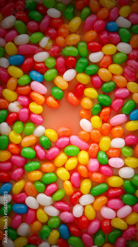 Colorful Jelly Beans Assortment