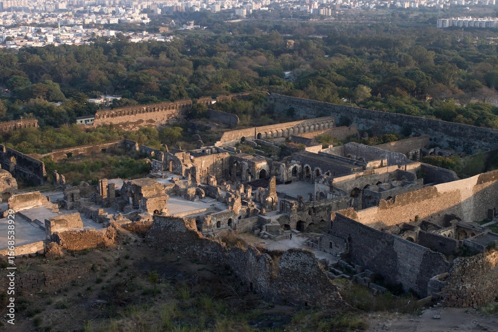 Fototapeta premium fort in hyderabad india