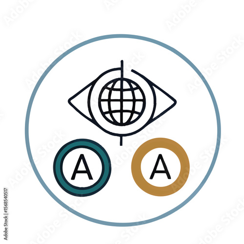 peace symbol with globe