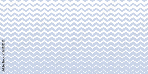 Vector halftone seamless pattern with zigzag lines, wavy stripes, chevron. Subtle blue and white texture with gradient transition effect. Sport style minimal background. Abstract repeating design