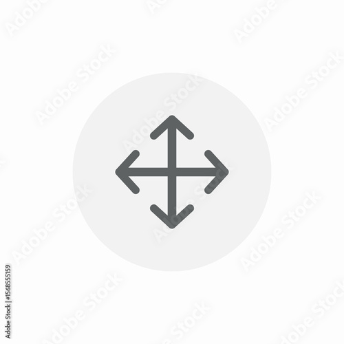 attachment object drag icon sign vector