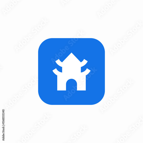 east asia icon sign vector