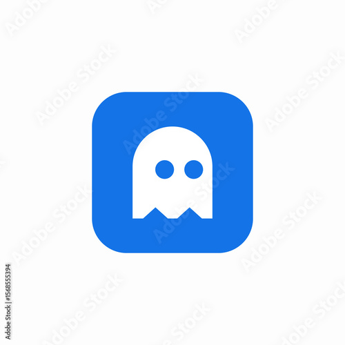gaming ghost icon sign vector