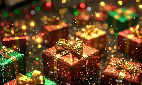 Sparkling Christmas Presents: A Festive Celebration
