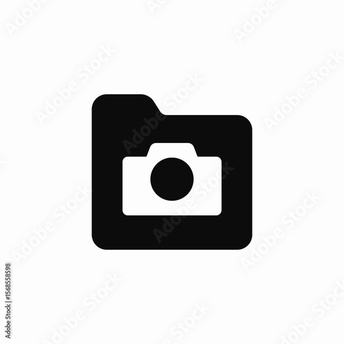 image folder icon sign vector