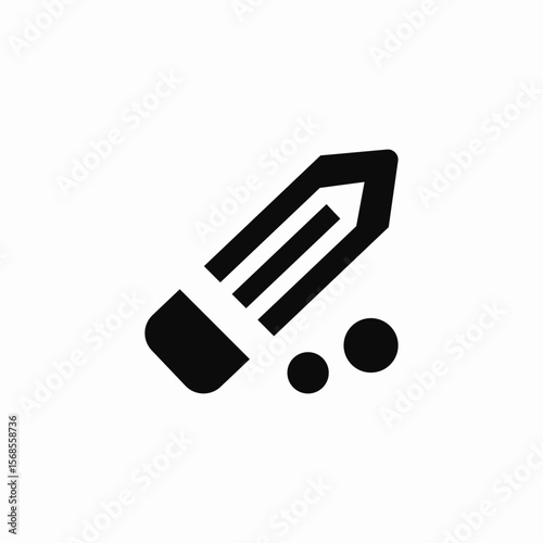 pencil sizes icon sign vector