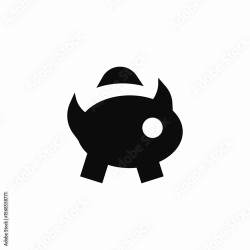 piggy bank savings icon sign vector
