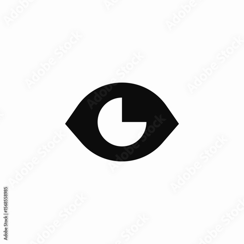 view page icon sign vector