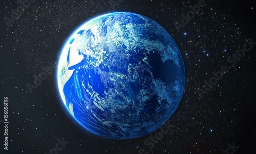 Stunning Celestial View: Earth from Space