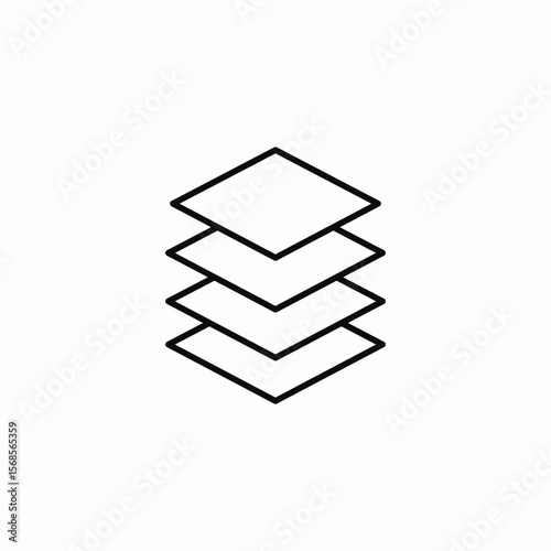 multiple tags icon sign vector