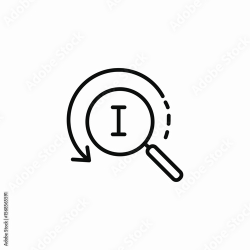 text searching icon sign vector
