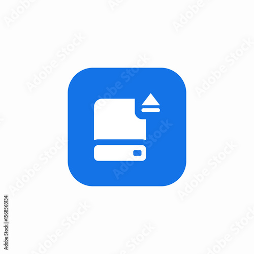 ejection devce icon sign vector