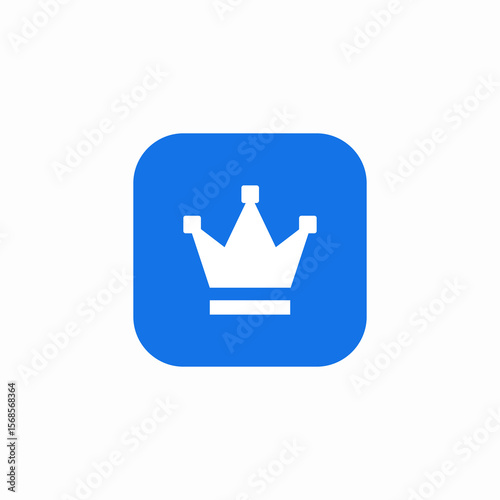 king royal crown icon sign vector