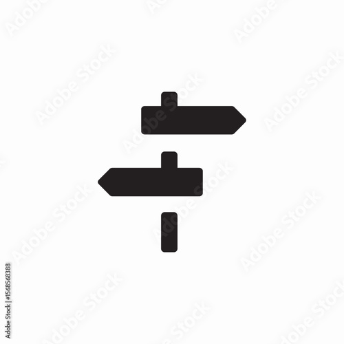 local directions icon sign vector
