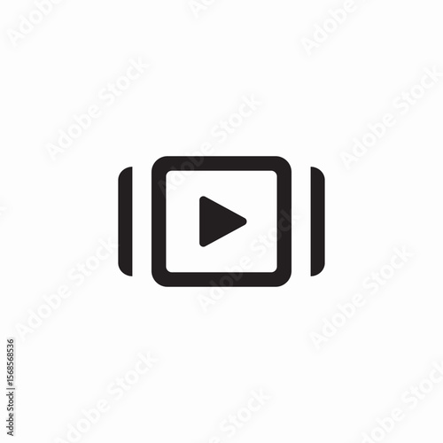 media windows change icon sign vector