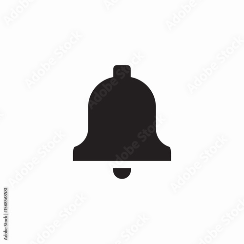 notifications active icon sign vector