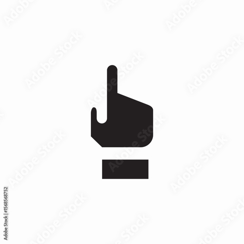scroll upwards icon sign vector