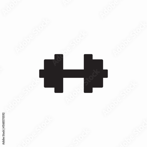 gym exercise icon sign vector
