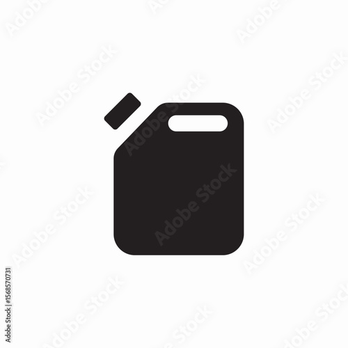 oil handle container icon sign vector