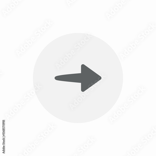 right scroll icon sign vector