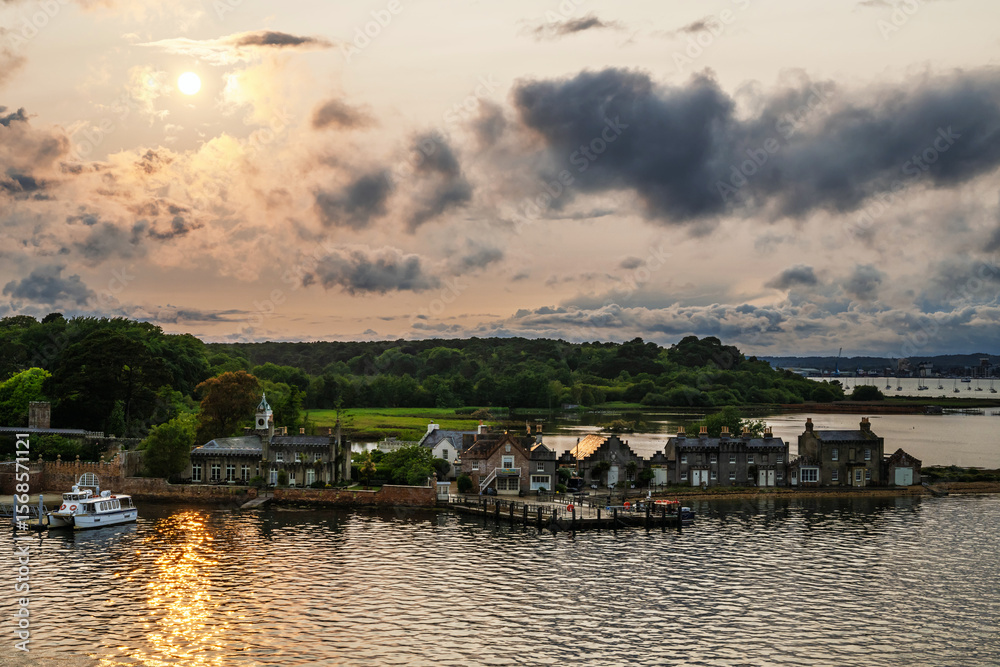 Fototapeta premium Brownsea Castle, Brownsea Island, Poole, Dorset, England