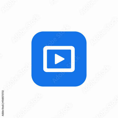video media framing icon sign vector