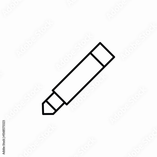 stick cosmetics icon sign vector