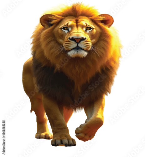 Golden Lion on the Move