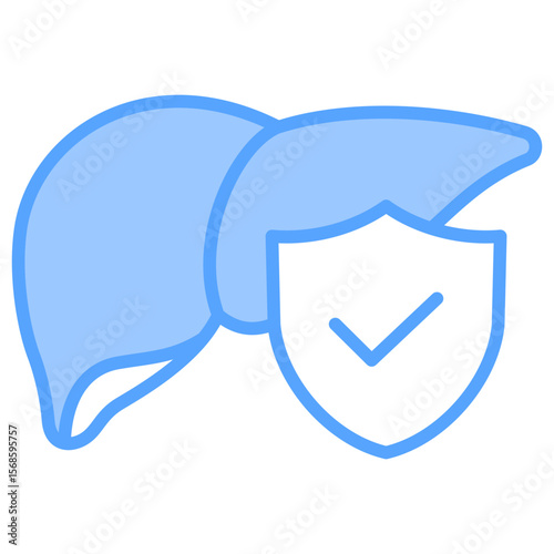 Liver Problem Outline Icon