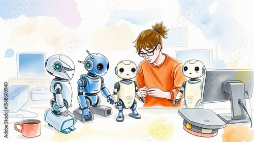 Robotics Engineer with Robots.