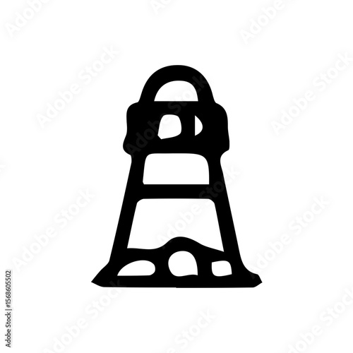 Coastal Lighthouse Guidance Icon