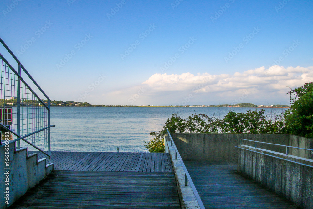 Obraz premium 柴山潟