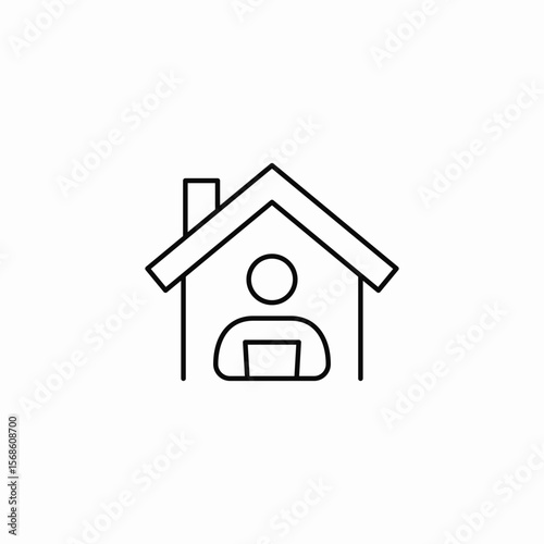 home work icon sign vector