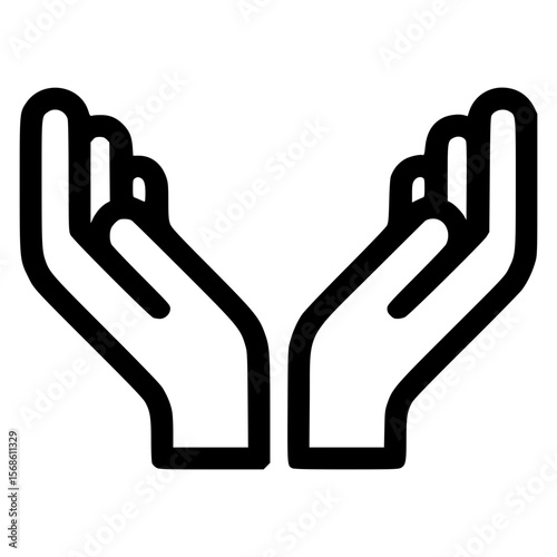 Hands holding in a supportive gesture representing compassion and care