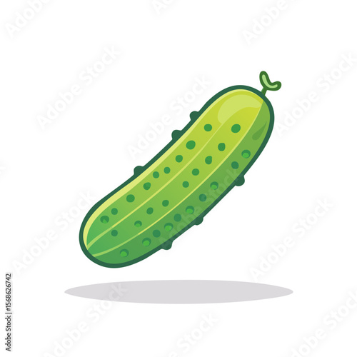Pickle Isolated on a Transparent Background 