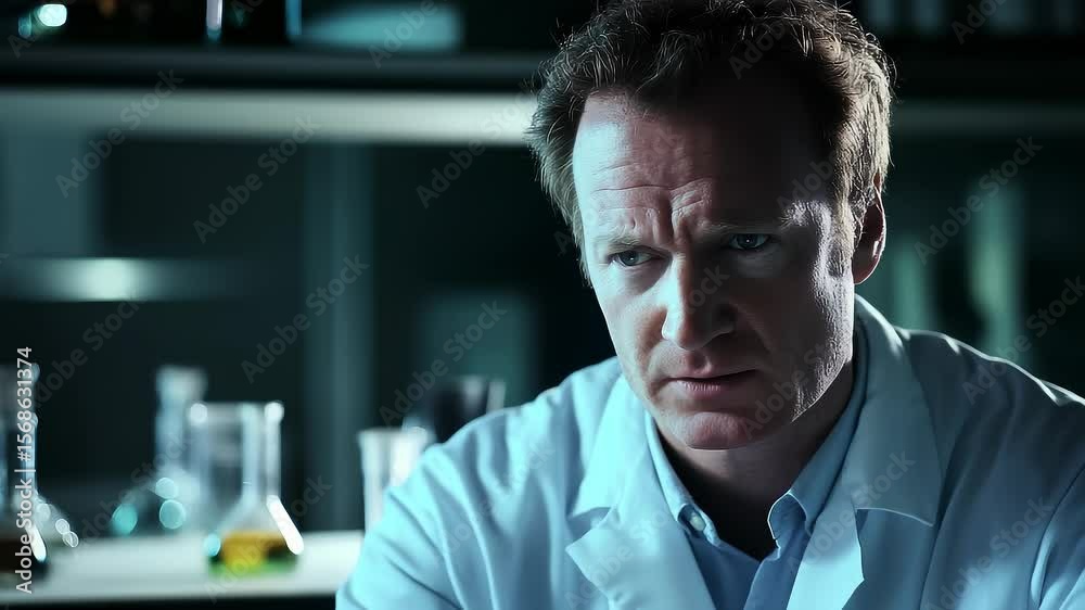 Researcher seriously considers experimental plan